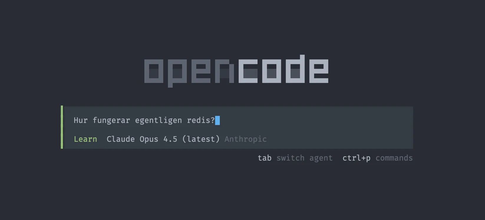 Learn-agenten i OpenCode